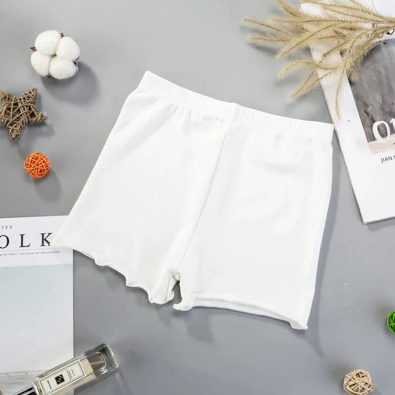 100% Cotton Girls Safety Shorts