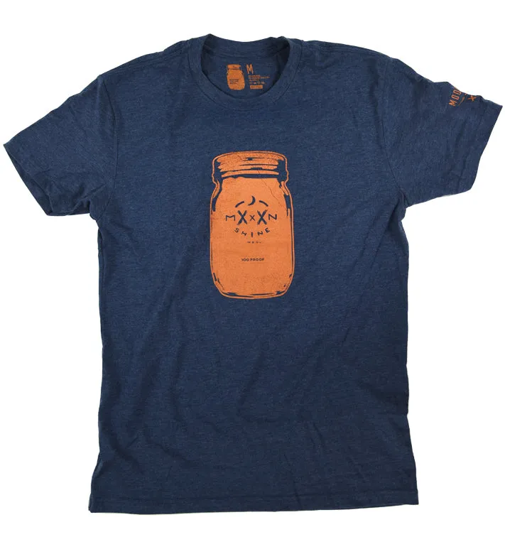 100 Proof Navy Tee
