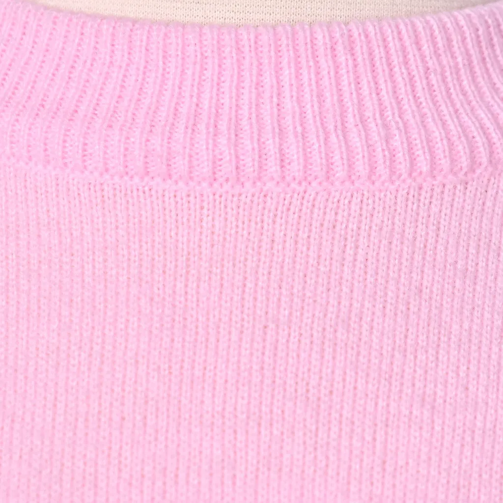 1960s Vintage Pastel Pink LS Sweater
