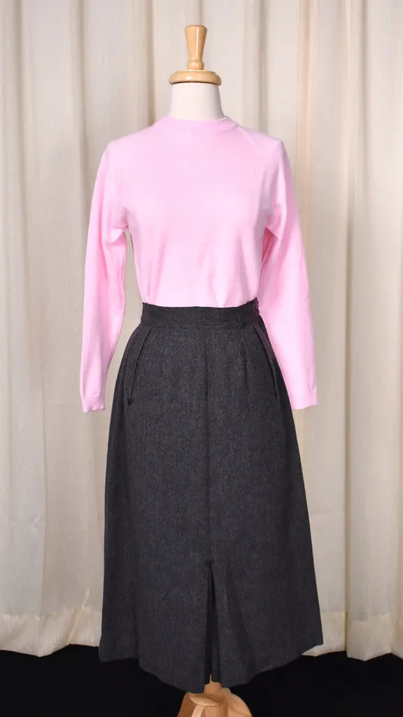 1960s Vintage Pastel Pink LS Sweater