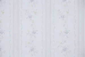 1980s | 1990s Floral Vintage Wallpaper