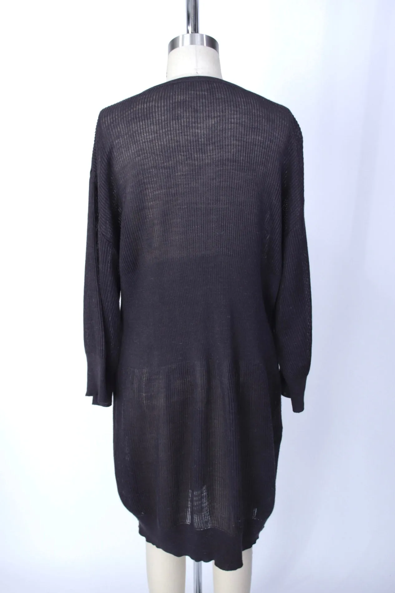 1980s Issey Miyake Henley Sweater Dress