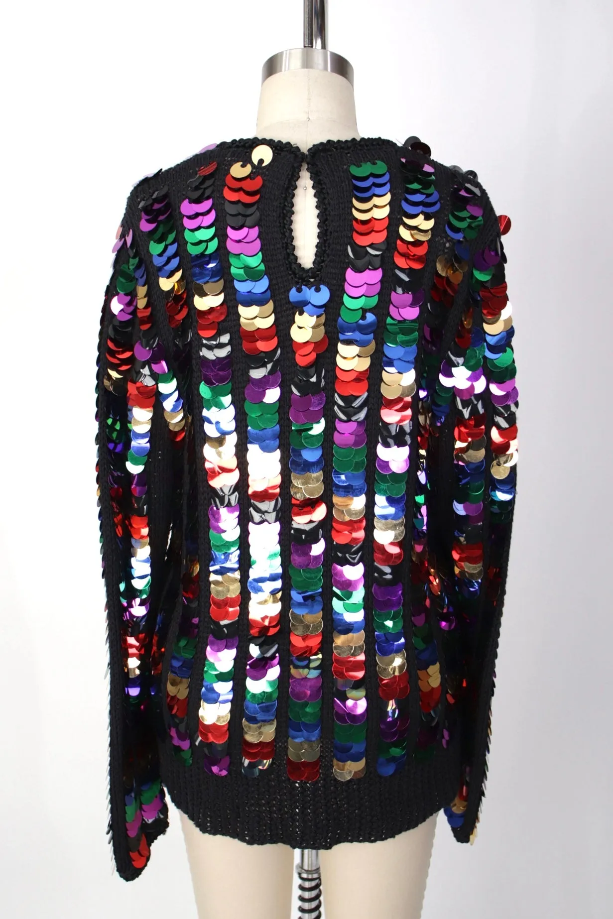 1990s Paillette Sequin Sweater