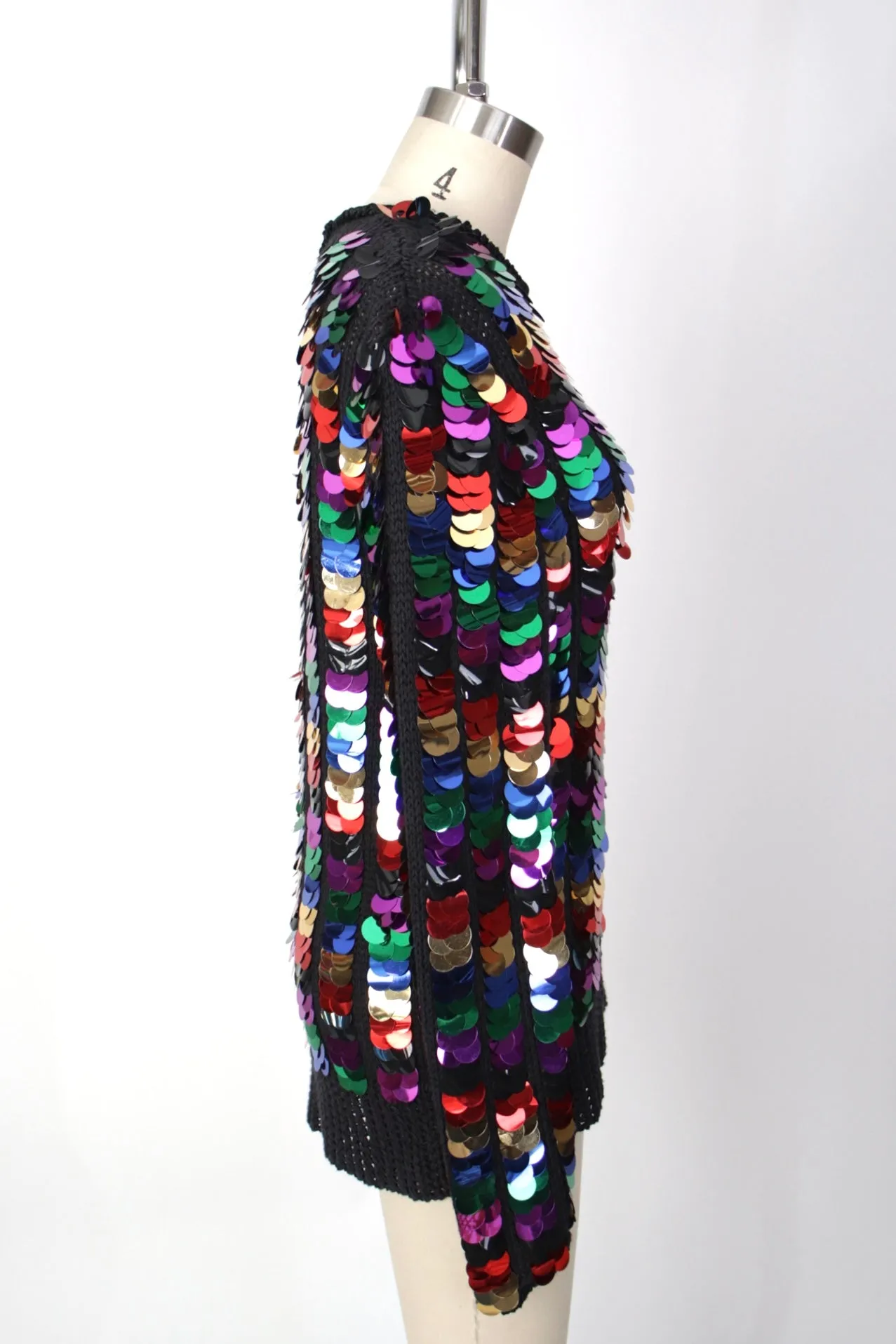 1990s Paillette Sequin Sweater