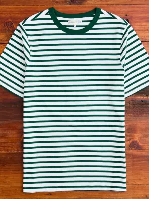 2M14 "Good Originals" 6.8oz Relaxed T-Shirt in Green/White