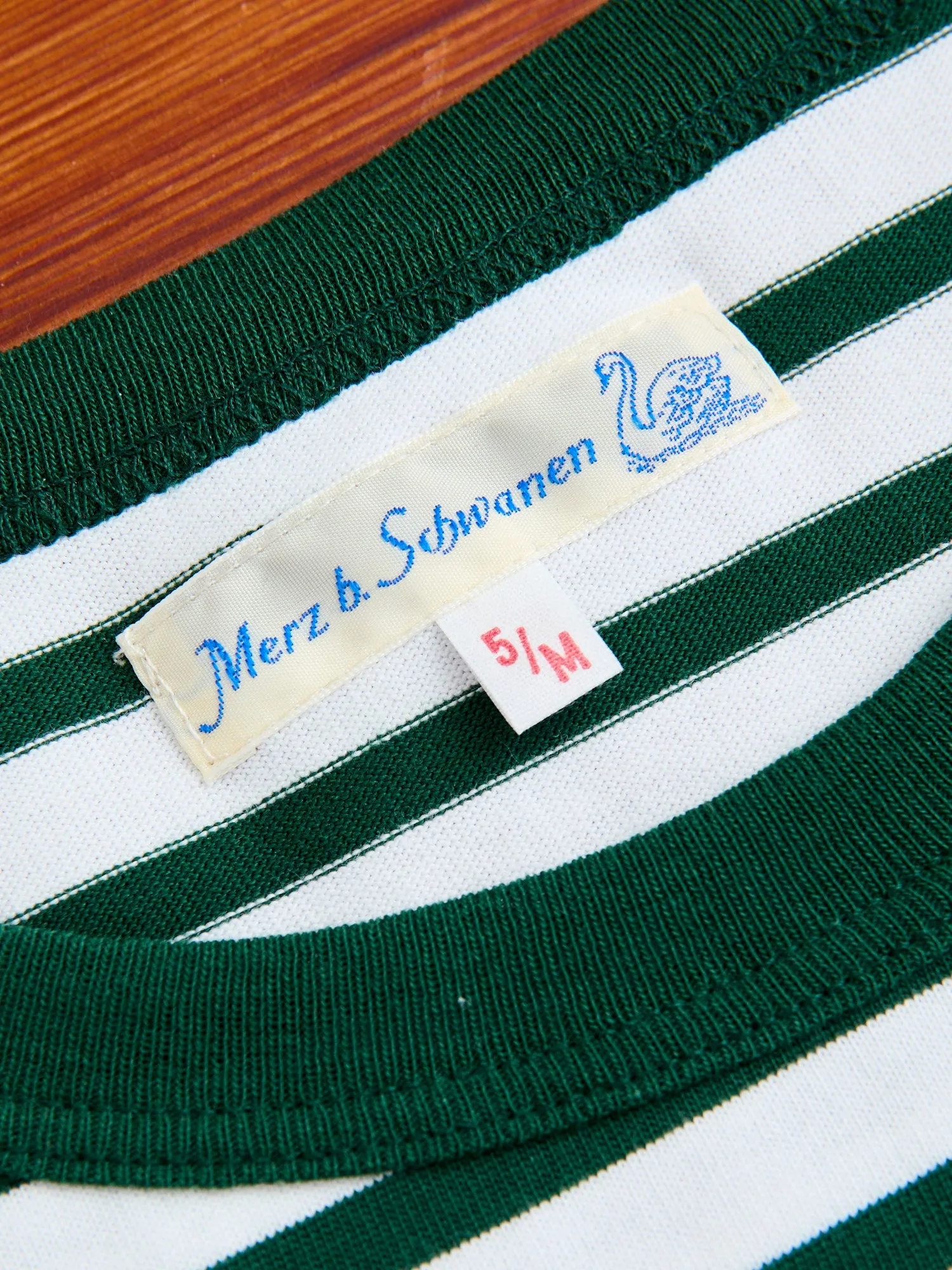 2M14 "Good Originals" 6.8oz Relaxed T-Shirt in Green/White