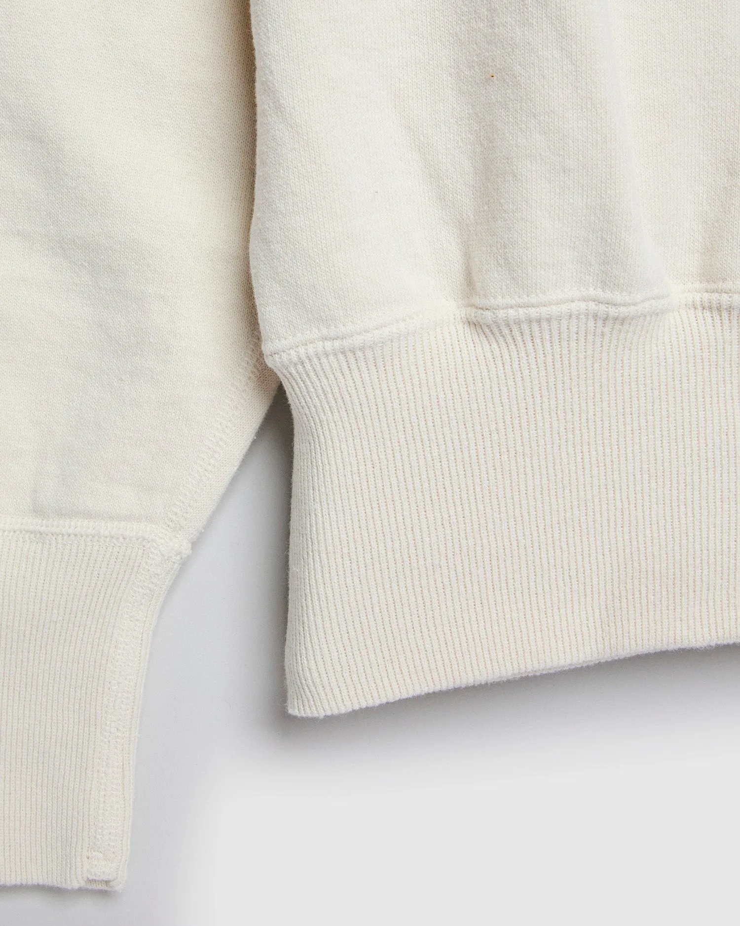 461 "Fremont" Loopwheel Sweatshirt in Cream