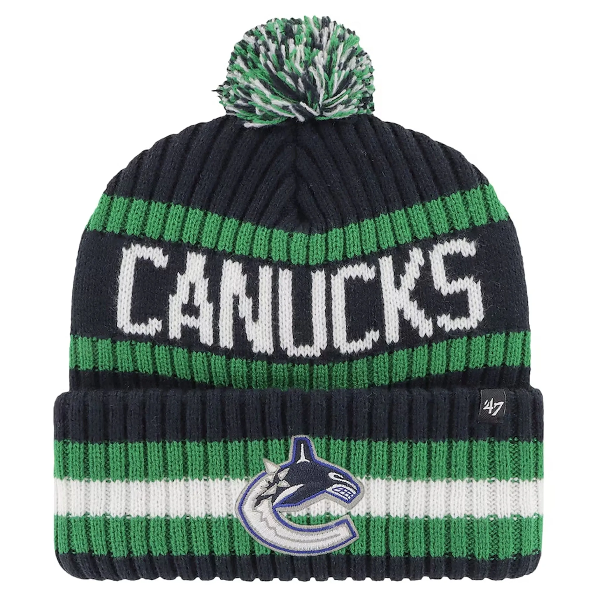 47 Brand NHL Bering Cuff Knit Toque - Vancouver Canucks
