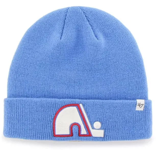 47 Brand NHL Raised Cuff Knit Toque - Quebec Nordiques