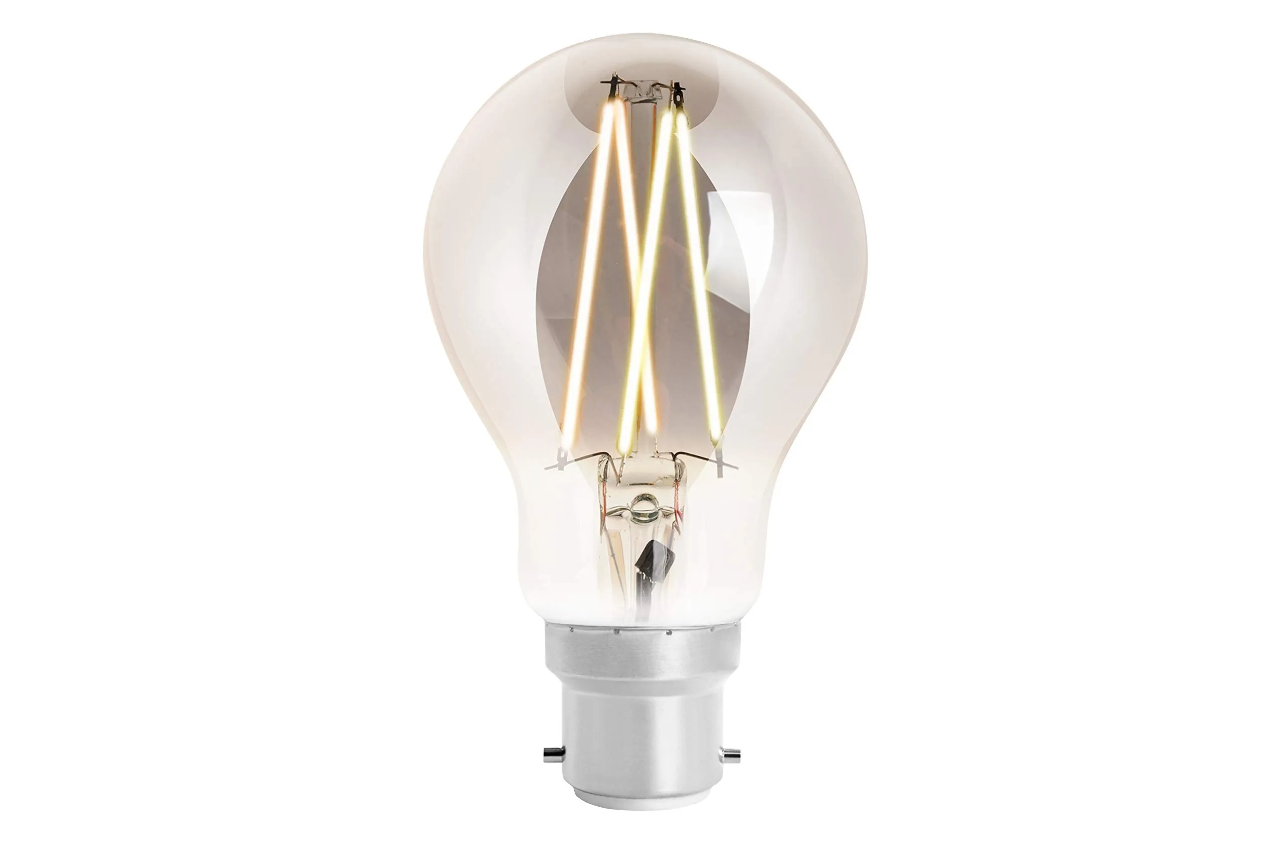 4lite WiZ Connected A60 Smoky White WiFi LED Smart Bulb B22 Bayonet Cap