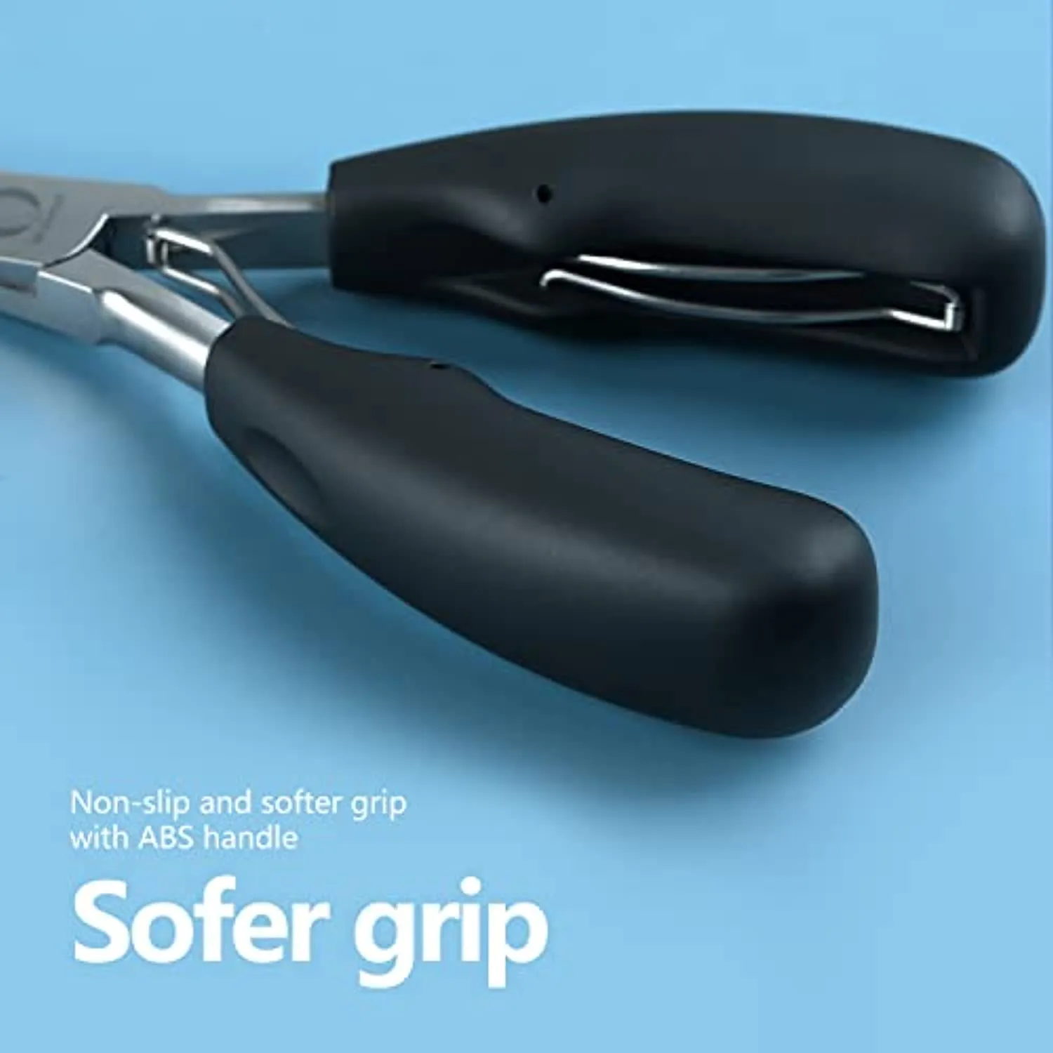 4PCS Toe Nail Clipper for Ingrown or Thick Toenails,Toenails Trimmer and Professional Podiatrist Toenail Nipper for Seniors with Surgical Stainless Steel Sharp Blades Soft Grip Handle Wanmat