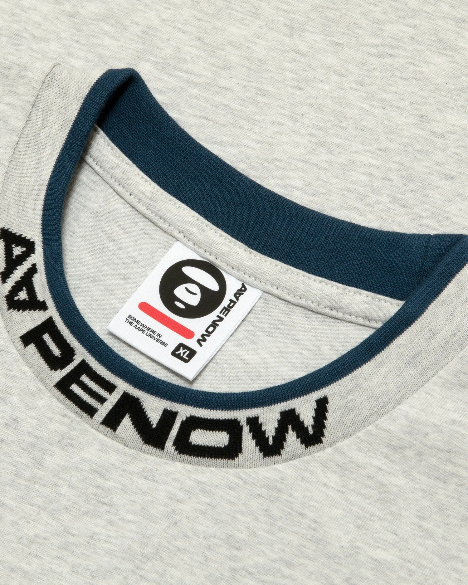 AAPENOW moonface logo relaxed fit tee