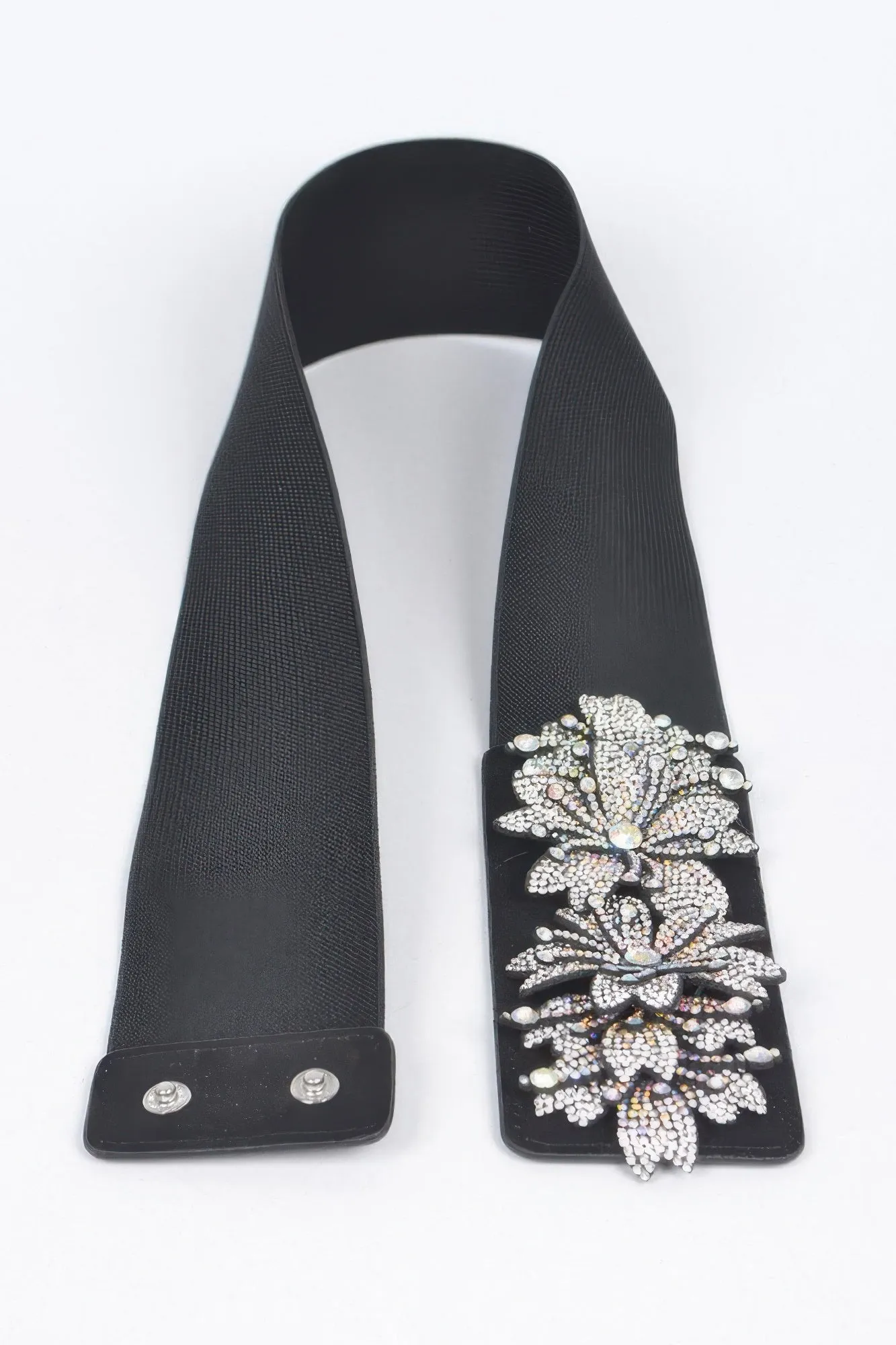 Ab Stone Flower Elastic Belt