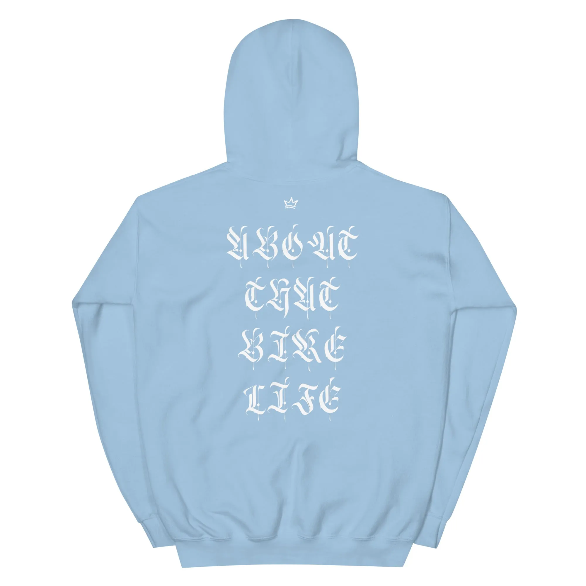 “About That Bike Life” Dark Colors Hoodie
