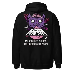 Acid Fashion | Acid Cat Hoodie | Acid Wear Clothing