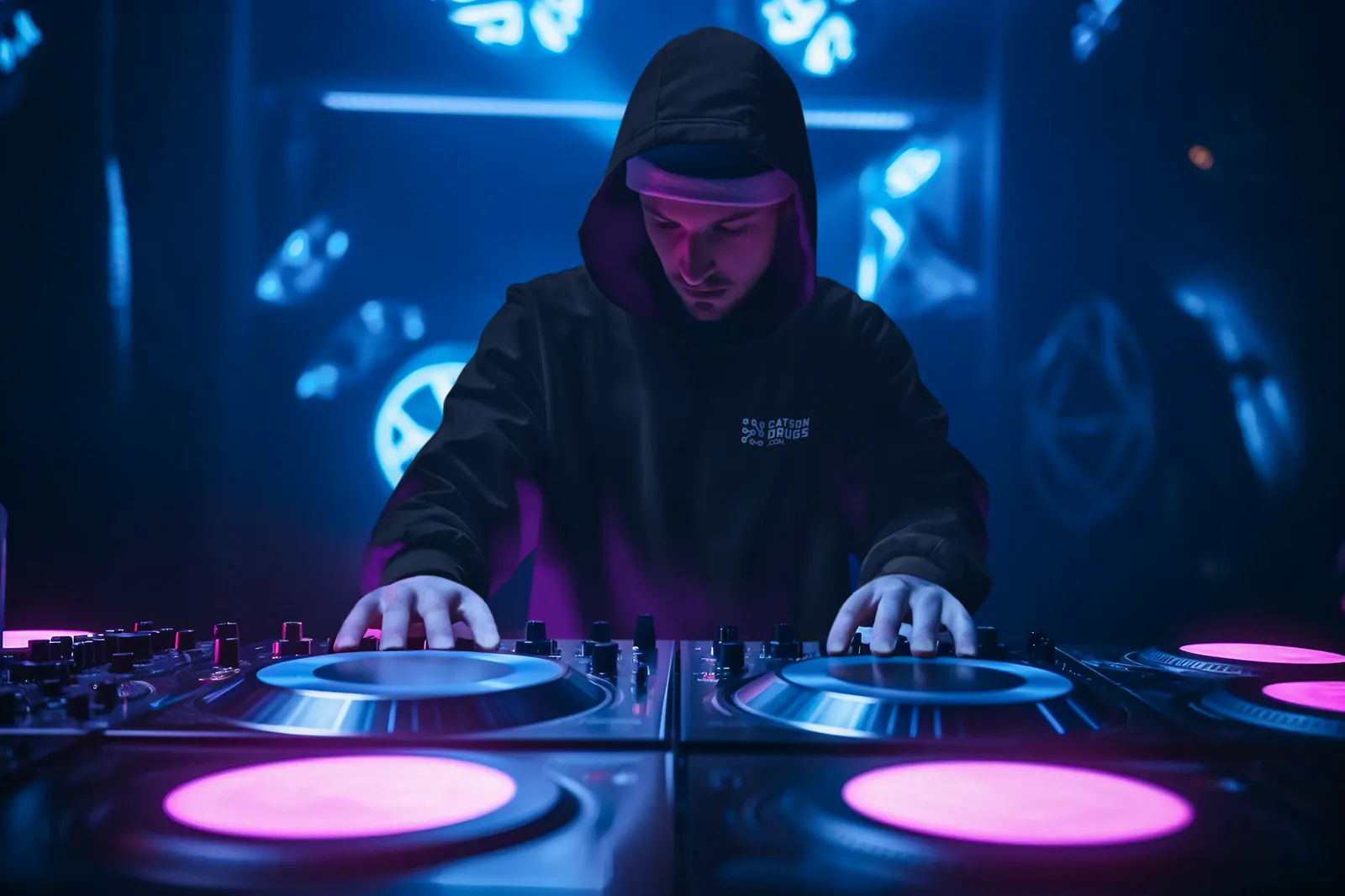 Acid Hoodie | Acid Cat Hoodie | Acid Fashion