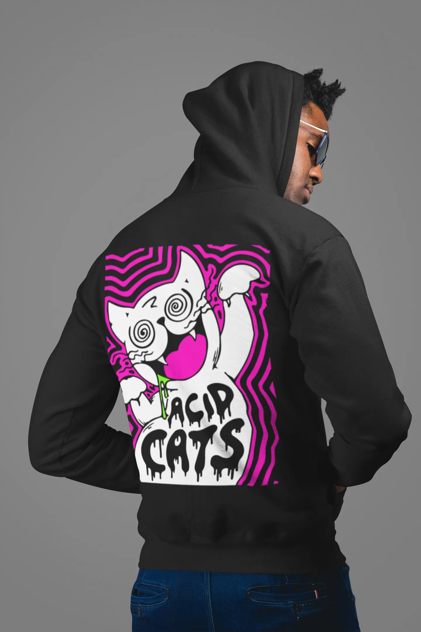 Acid Hoodie | Acid Cat Hoodie | Acid Fashion