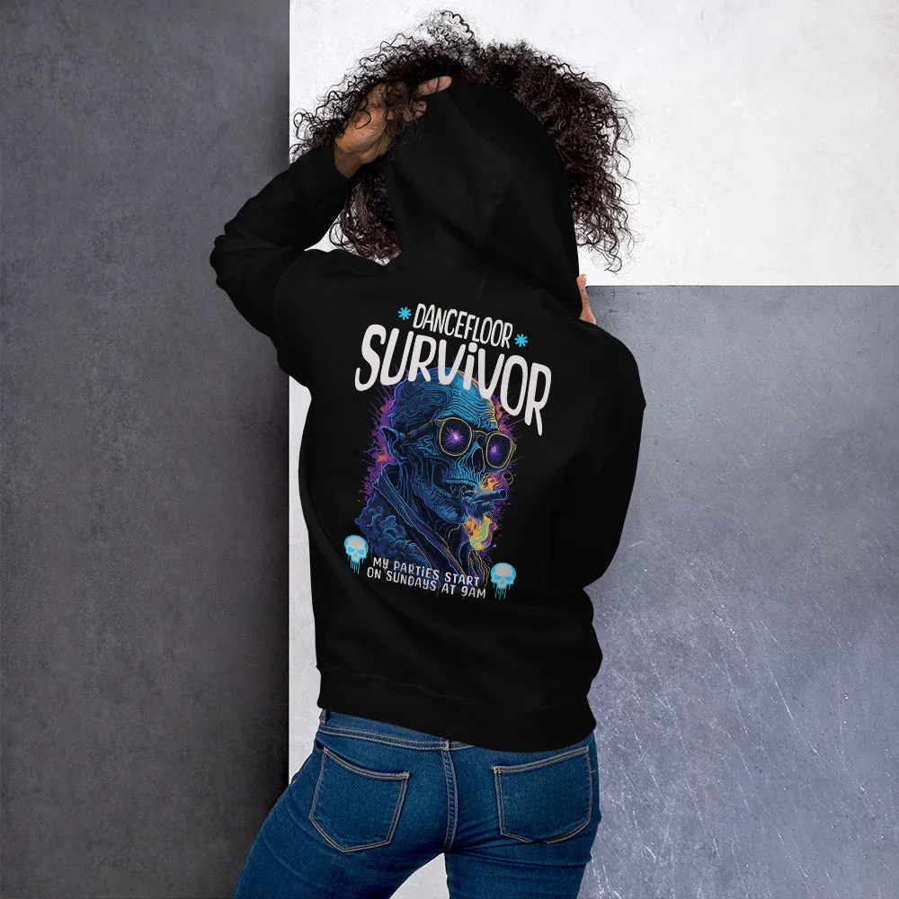 Acid Hoodie | Dancefloor Survivor | Acid Streetwear