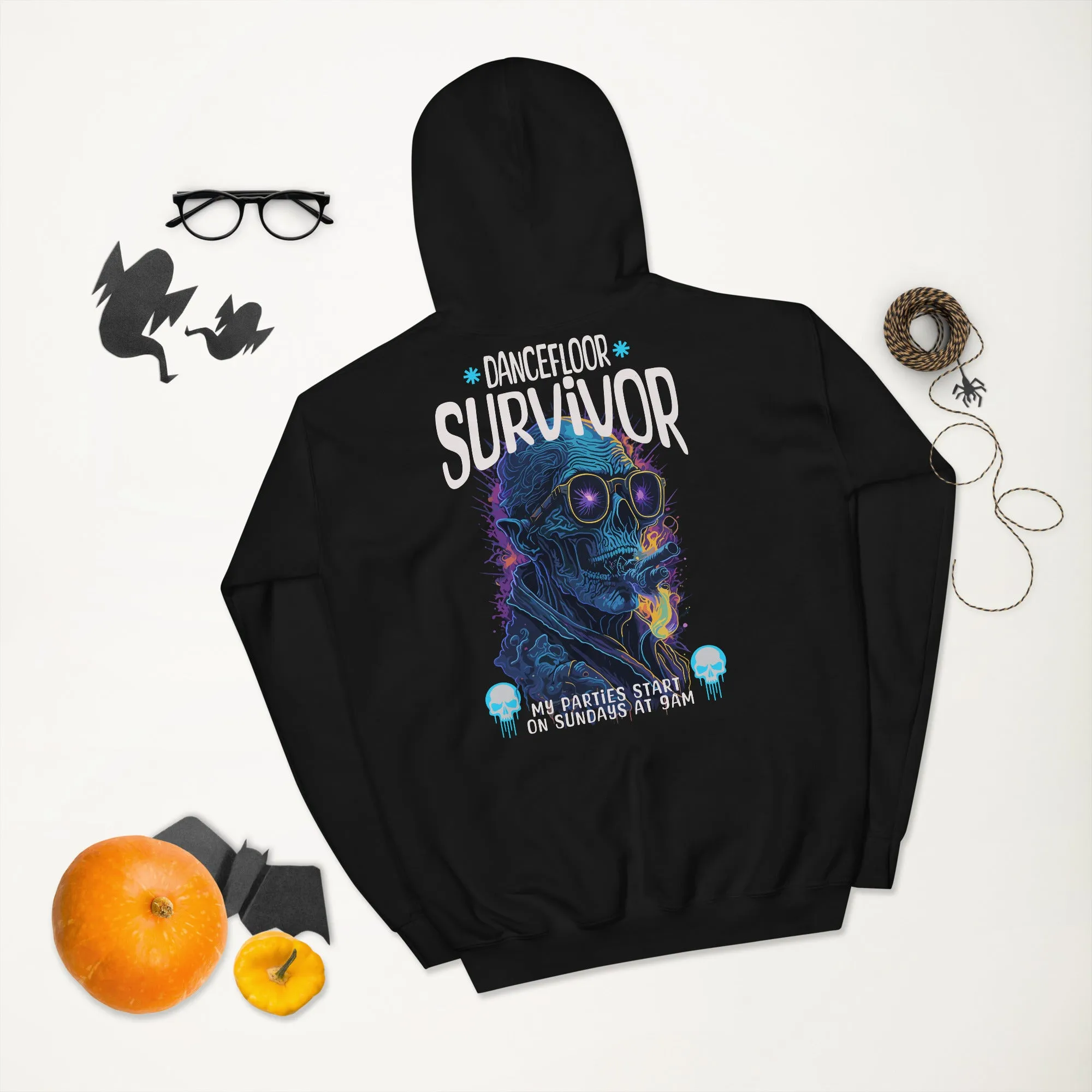Acid Hoodie | Dancefloor Survivor | Acid Streetwear