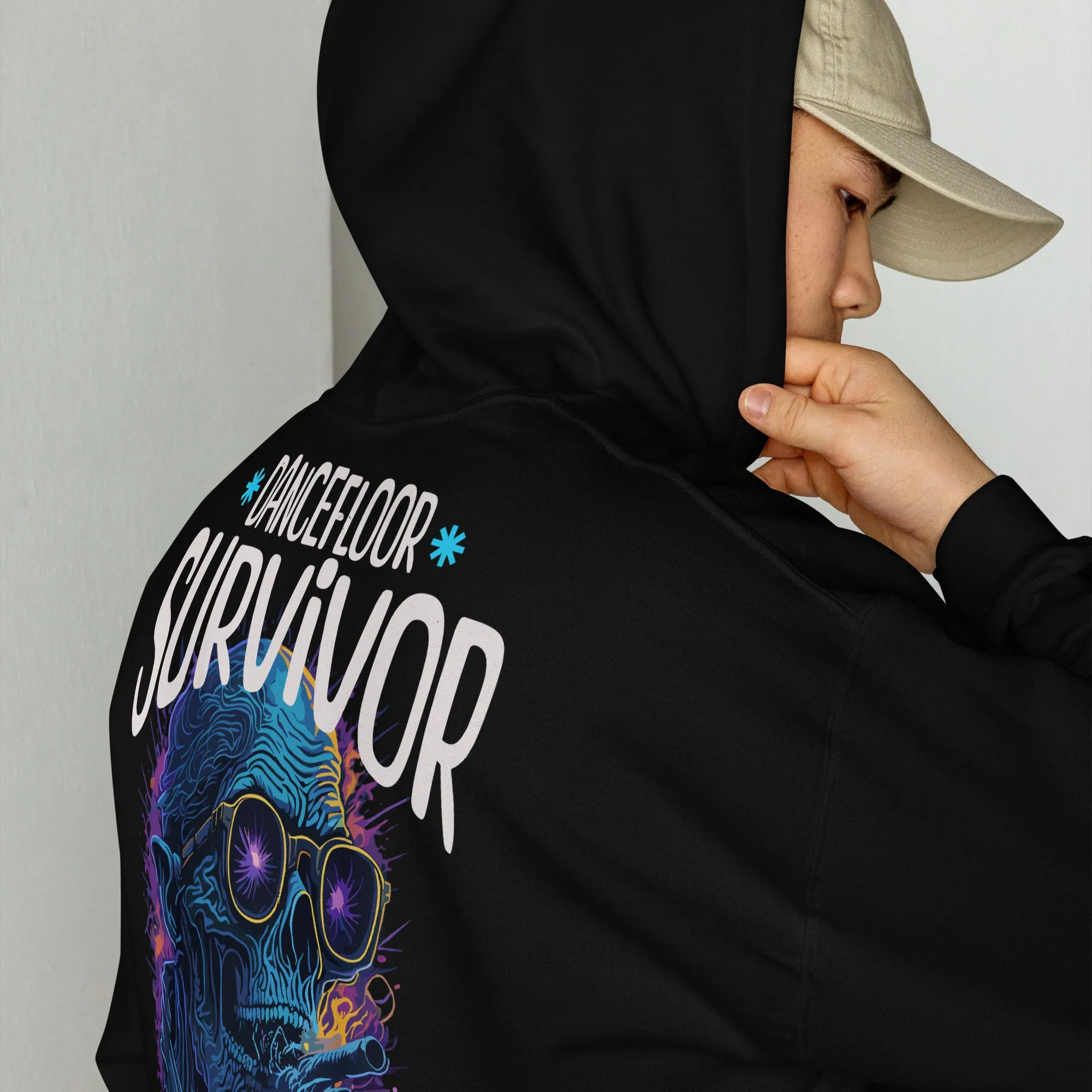 Acid Hoodie | Dancefloor Survivor | Acid Streetwear