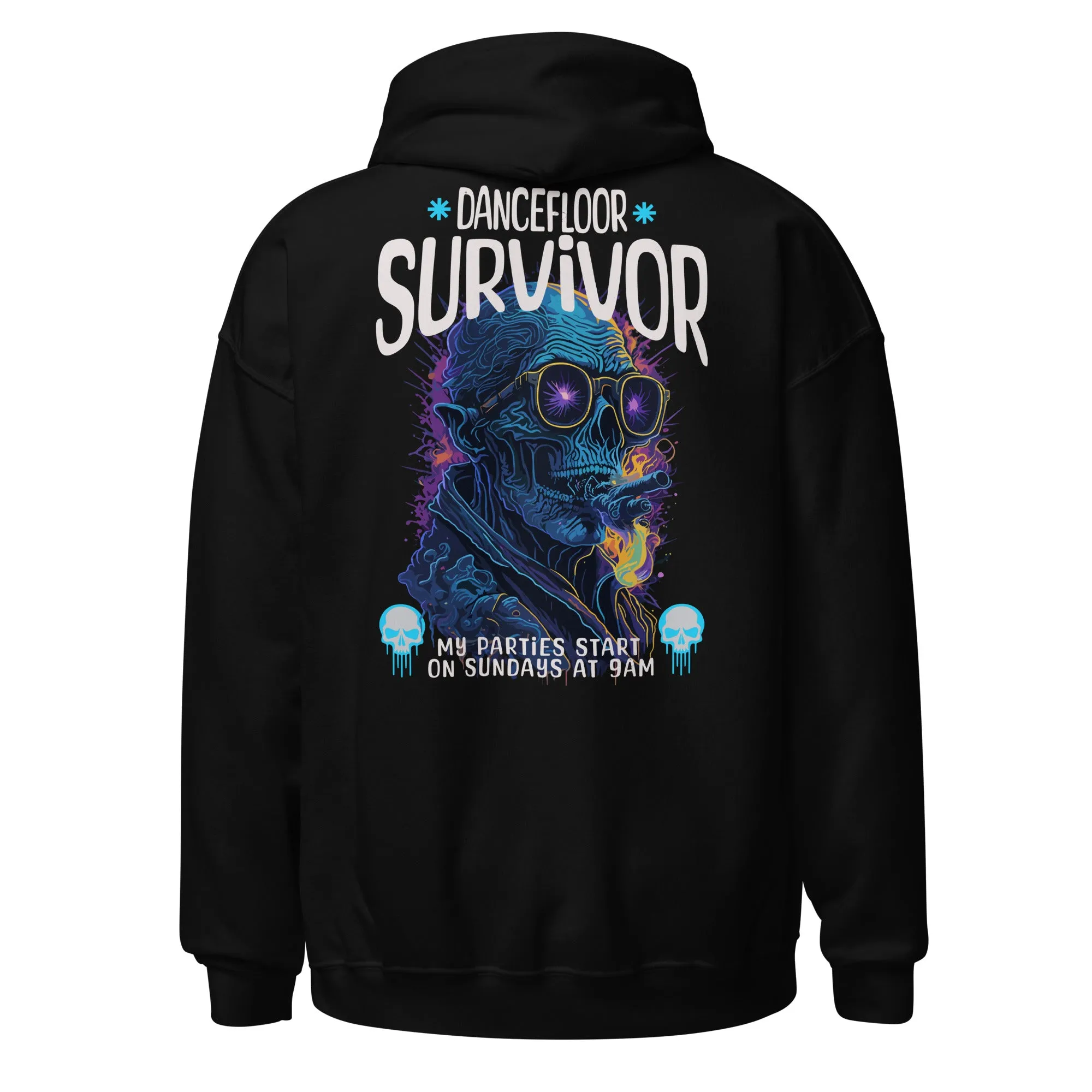 Acid Hoodie | Dancefloor Survivor | Acid Streetwear