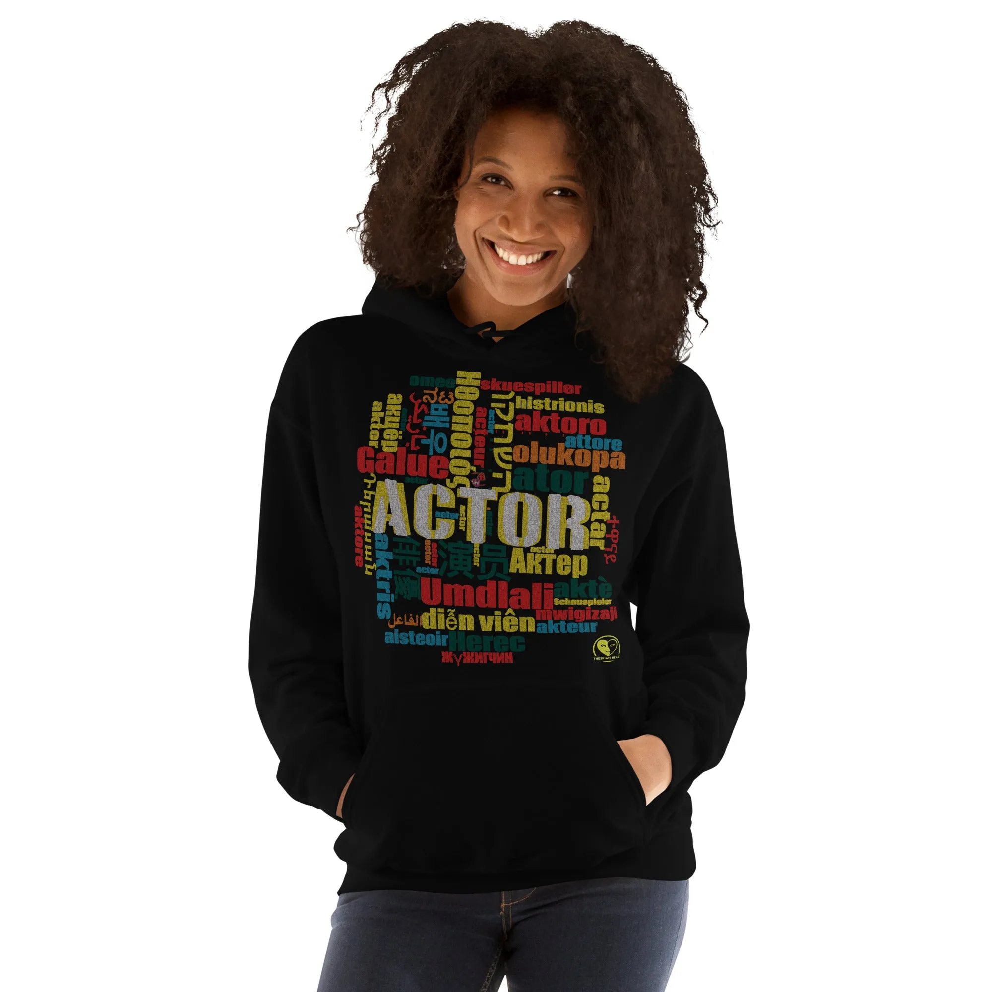 Actor in Languages - Staple Unisex Hoodie