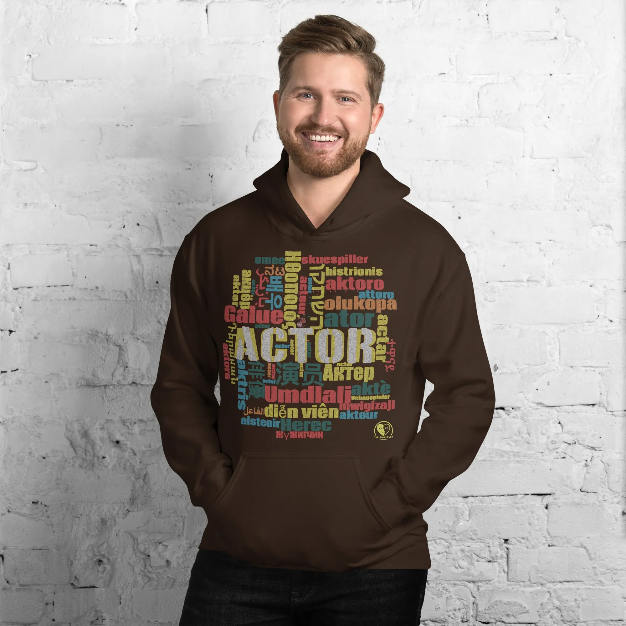 Actor in Languages - Staple Unisex Hoodie
