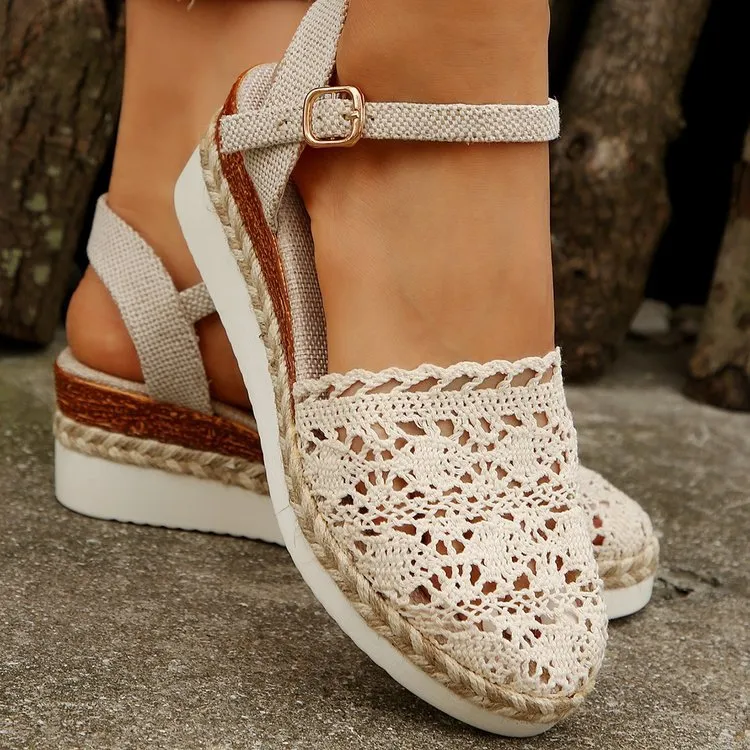 Adalyn™ - Chic Boho Wedges