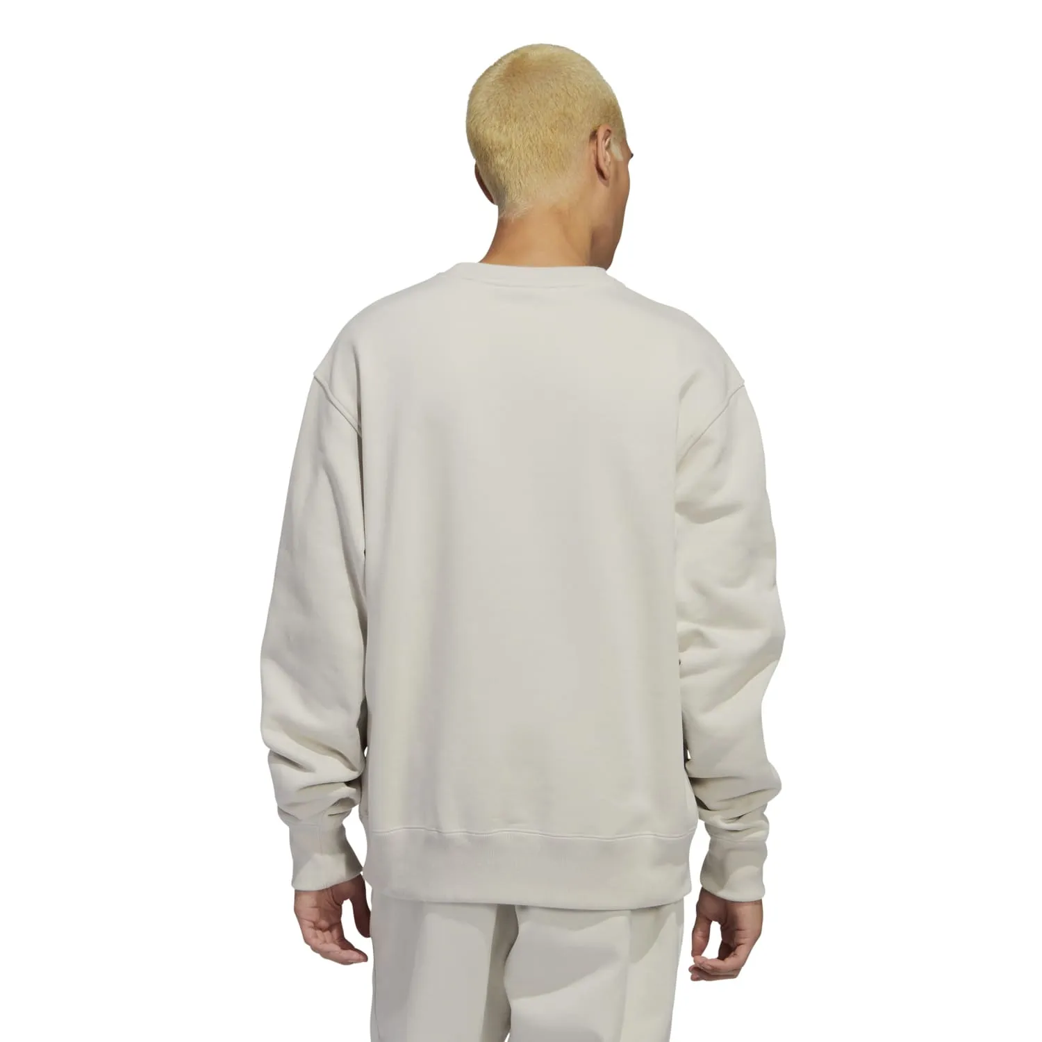 Adidas Originals Unisex PW Pharrell Williams Humanrace Basics Crew Aluminium HS4832