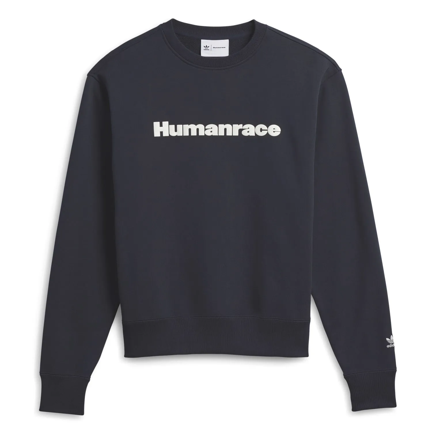 Adidas Originals Unisex PW Pharrell Williams Humanrace Basics Crew Night Grey HS4831