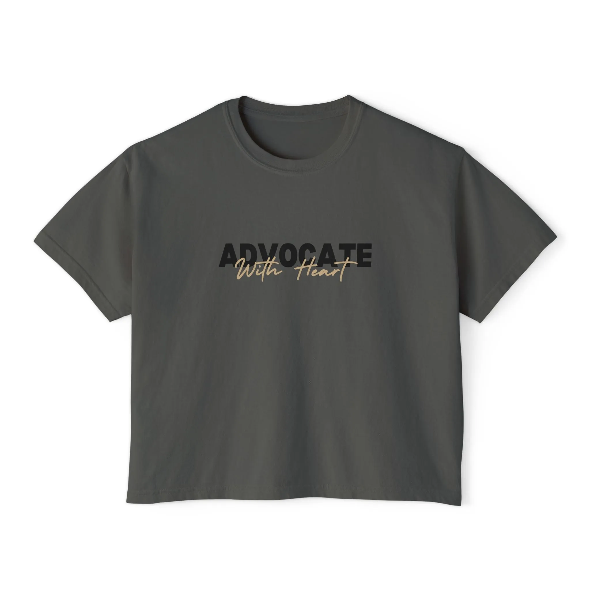 Advocate With Heart Women's Boxy Tee