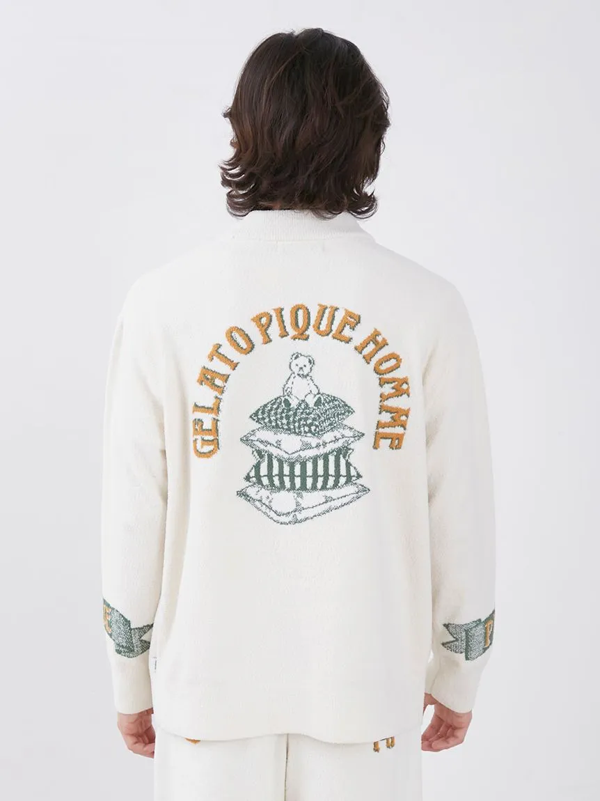 Air Moco Sleepy Bear Button Up Cardigan