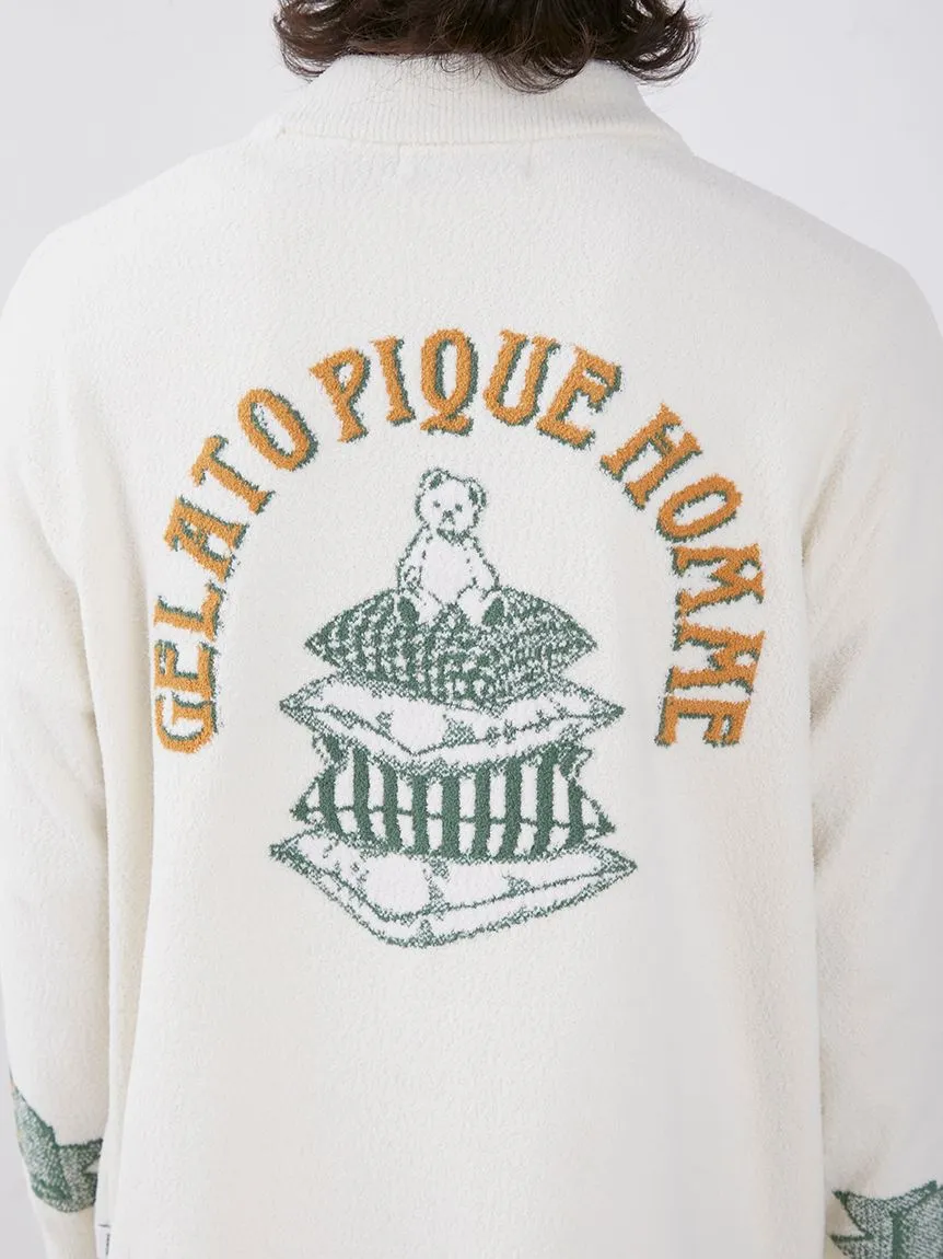 Air Moco Sleepy Bear Button Up Cardigan