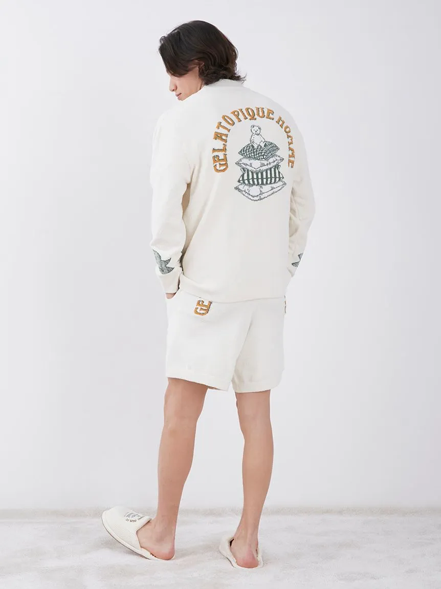Air Moco Sleepy Bear Button Up Cardigan