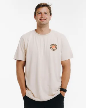 Aloha Sunset Tee - Sand