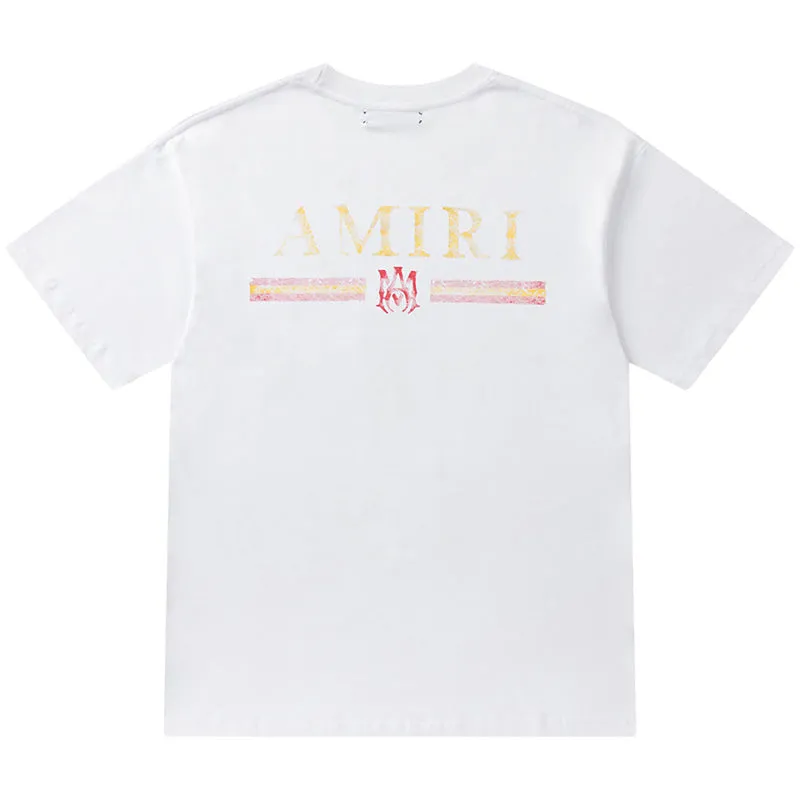 AMIRI Logo-Flocked Cotton-Jersey T-Shirt