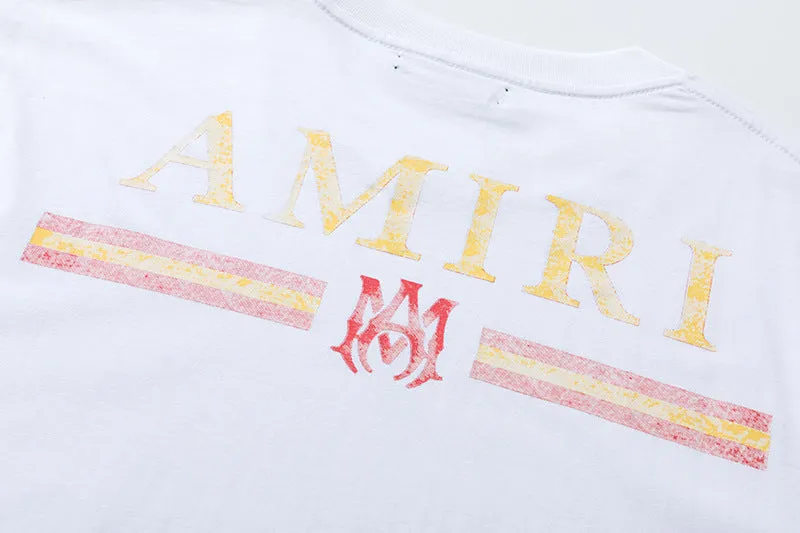 AMIRI Logo-Flocked Cotton-Jersey T-Shirt