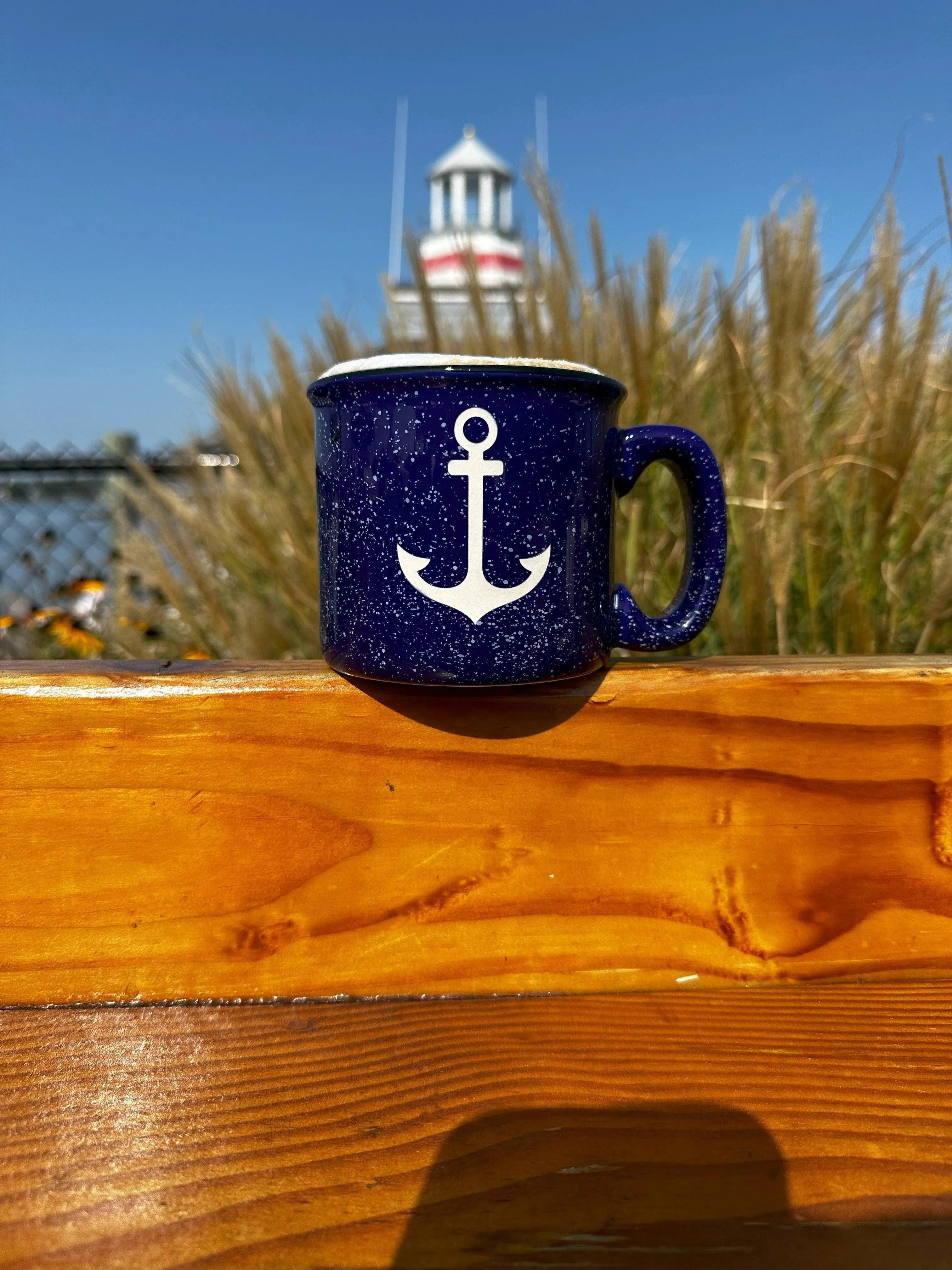 Anchor Design Campfire Mug -  15oz Ceramic Mug