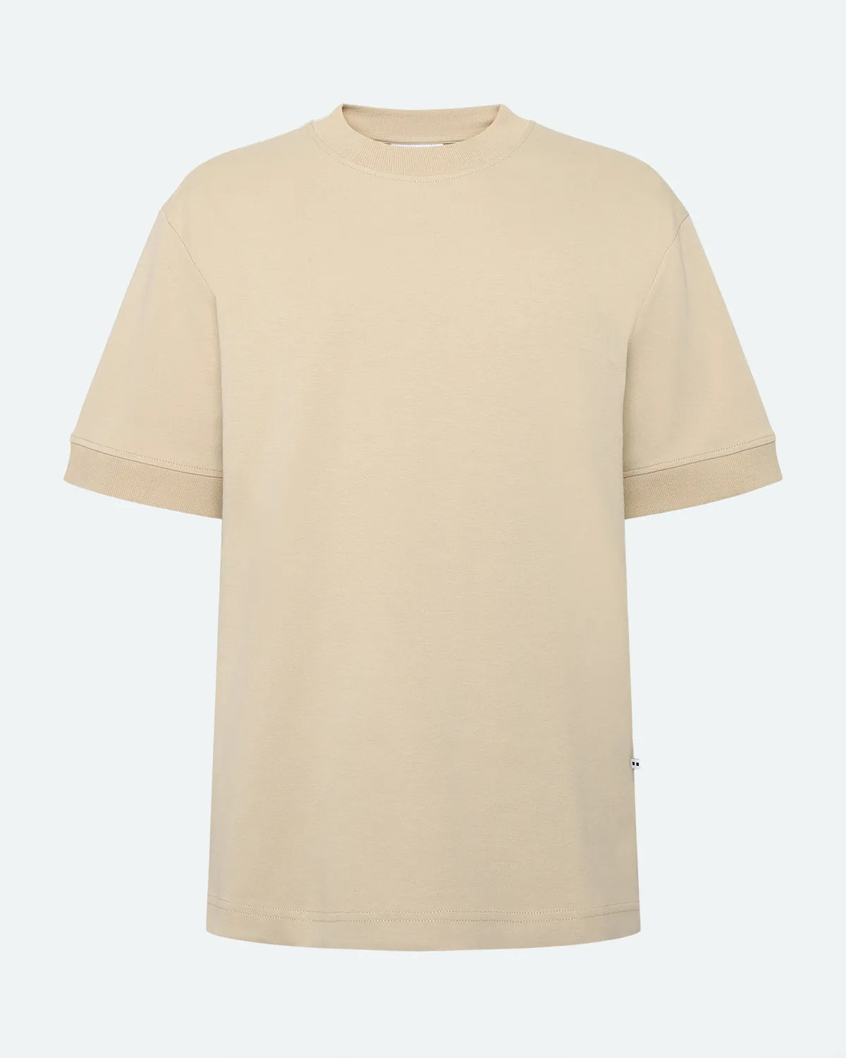 Angelo short sleeved t-shirt 3838 - Brown Rice
