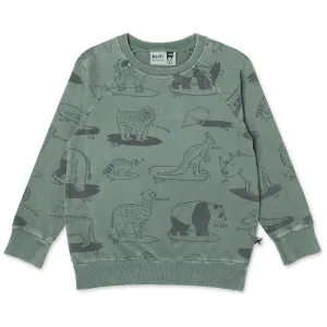 Animal Surfers Crew - Olive Wash