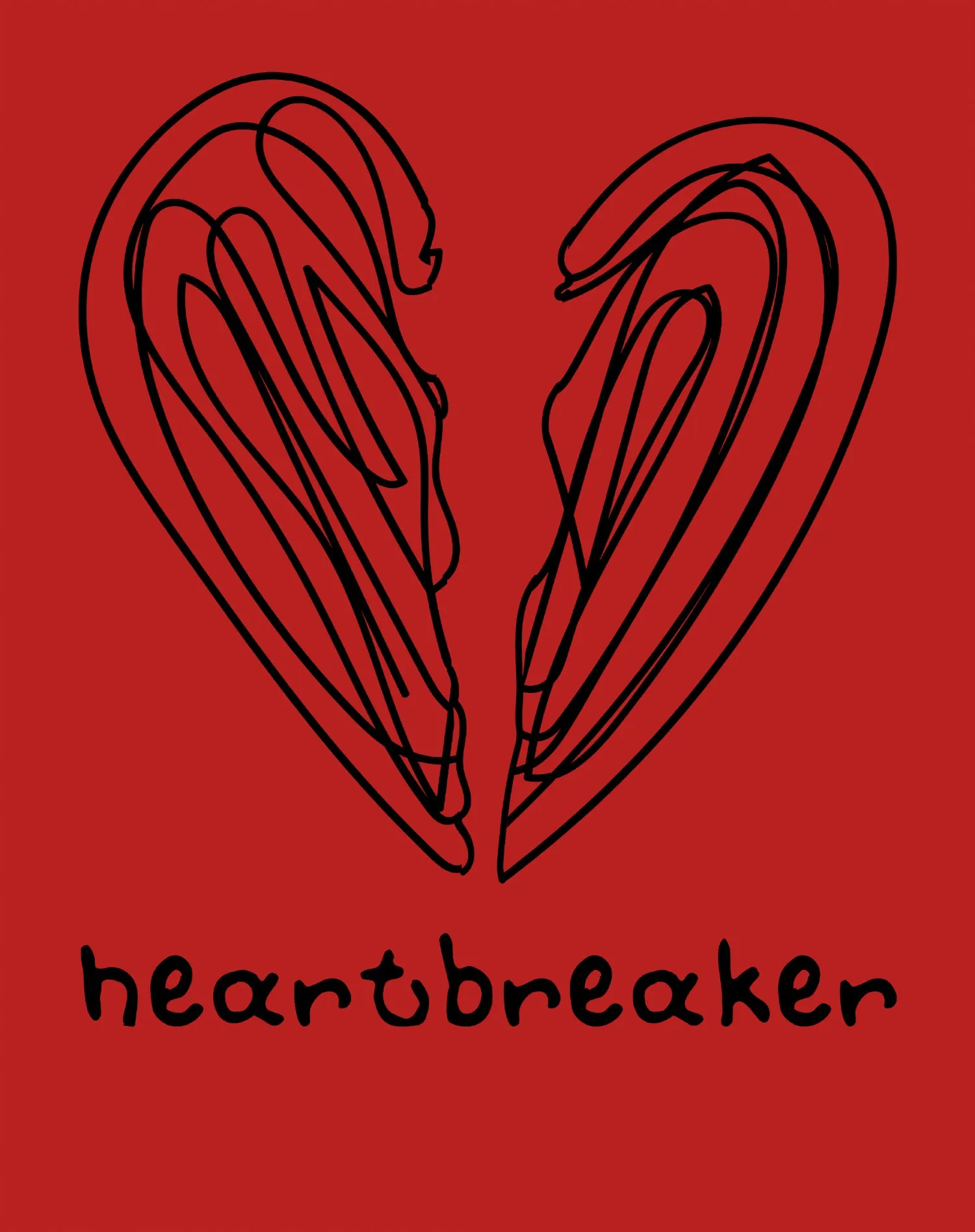 Anti Valentine Heartbreaker Men's T-shirt