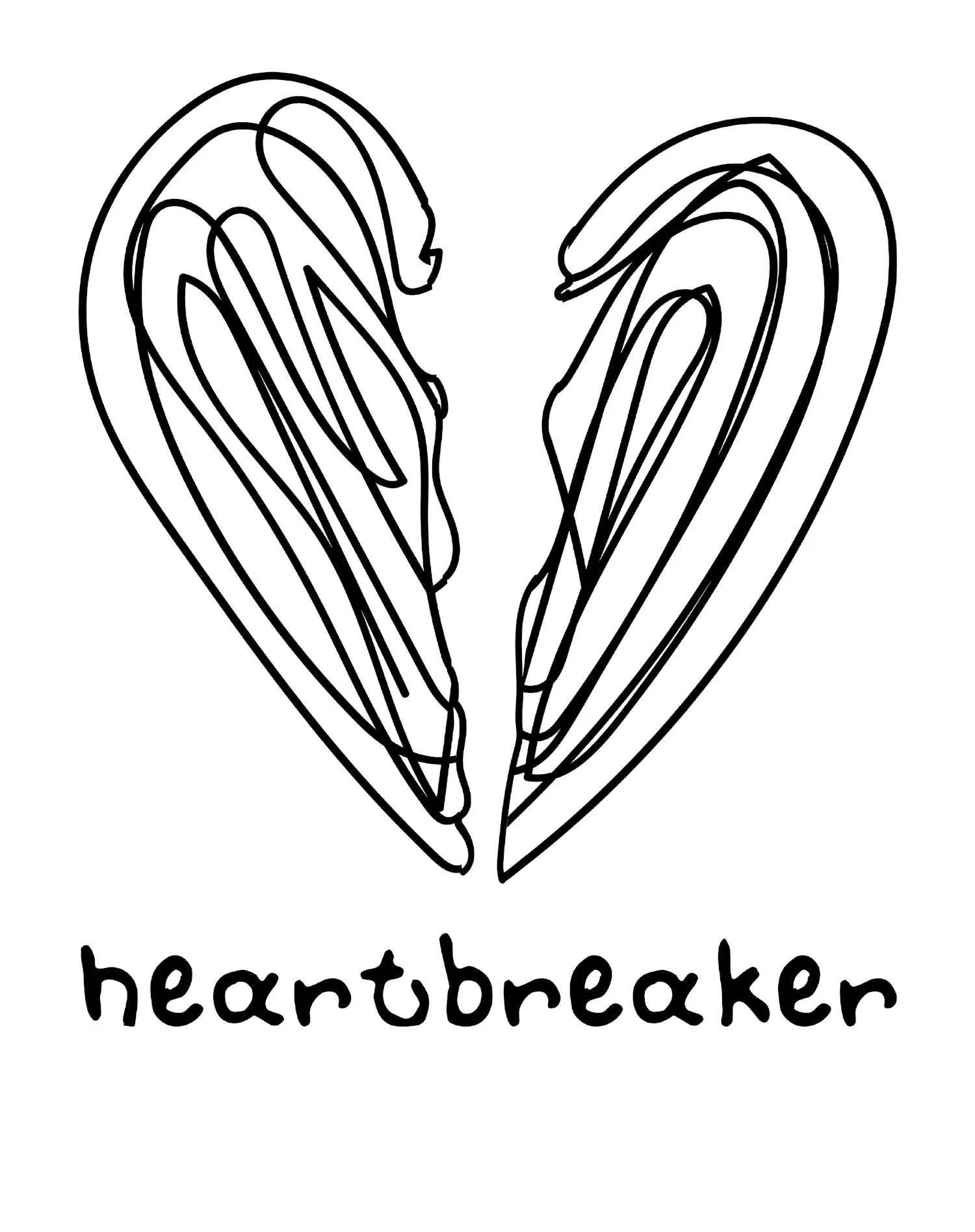 Anti Valentine Heartbreaker Men's T-shirt