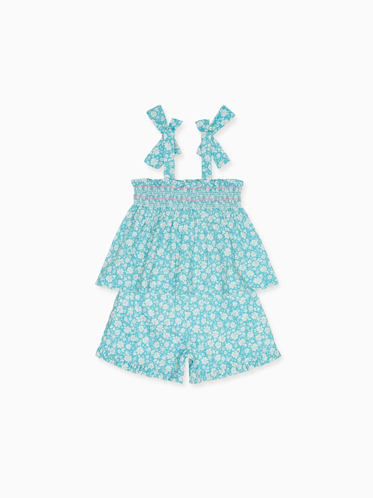 Aqua Floral Felicity Girl Set