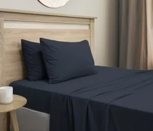 ARDOR BOUDIOR "Micro Flannel" SHEET SET - CHARCOAL