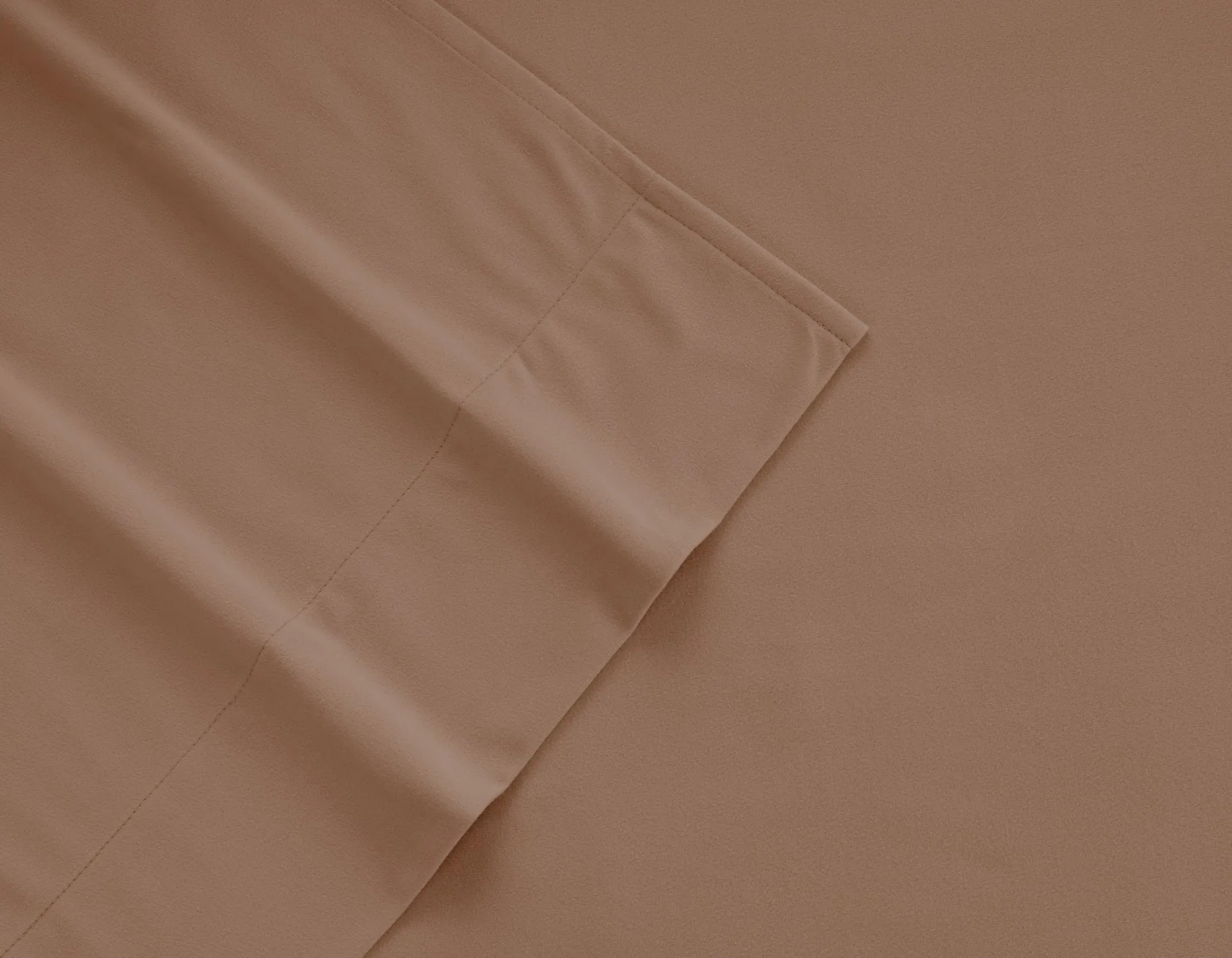 ARDOR BOUDIOR "Micro Flannel" SHEET SET - LATTE