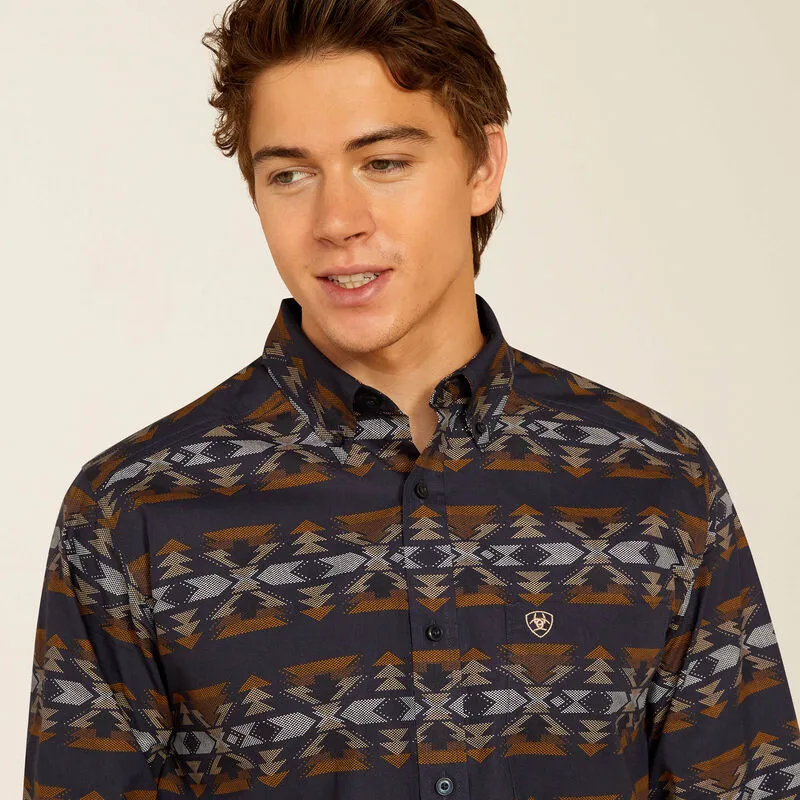 ARIAT TRIPPED FITTED SHIRT