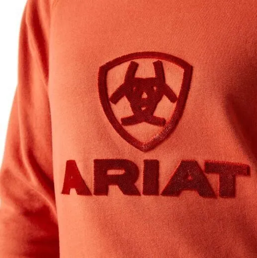 Ariat Womens Benicia Sweatshirt Burnt Brick