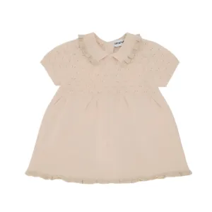 Armani - Baby Girl Dress Set, Sandshell