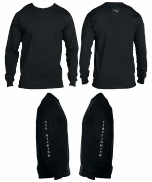 Ash Kicking Fire Fighter Next Level Thermal Top