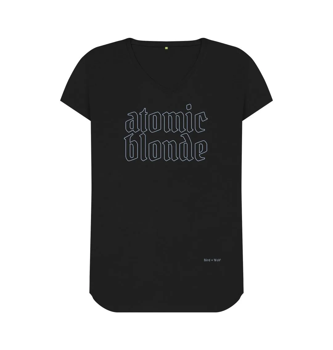 Atomic Blonde V Neck Tee